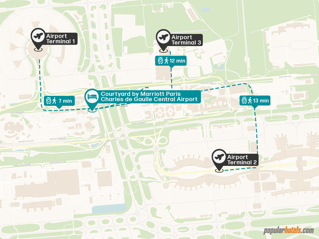 Courtyard by Marriott Paris Charles de Gaulle Central Airport 